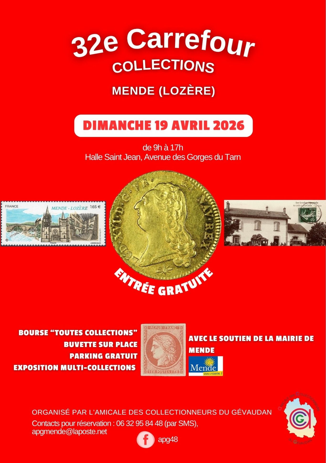Salon des collectionneurs de Mende en Lozère 32e Salon des collectionneurs de Mende en Lozère
